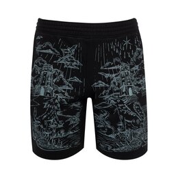 Givenchy: Чёрные шорты 