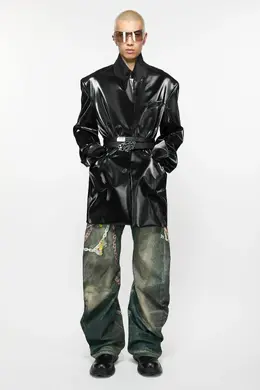 Acne Studios: Однобортное пальто 