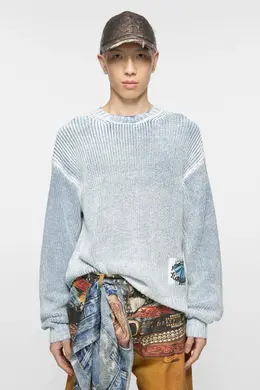 Acne Studios: Джинсовый свитер 