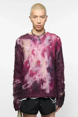 Acne Studios: Свитер с принтом 