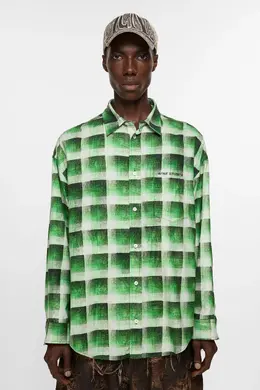 Acne Studios: Рубашка в клетку 