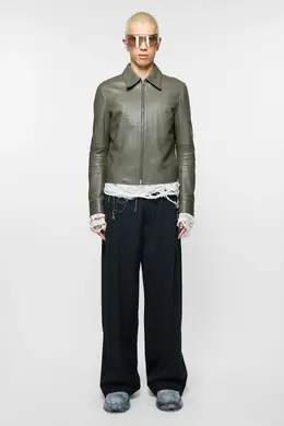 Acne Studios: Кожаная куртка 