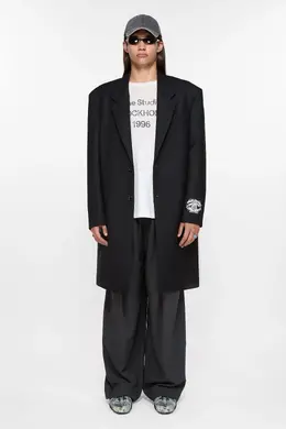 Acne Studios: Однобортное пальто 
