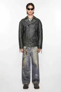Acne Studios: Кожаная куртка 