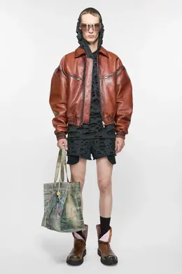 Acne Studios: Чёрные шорты 