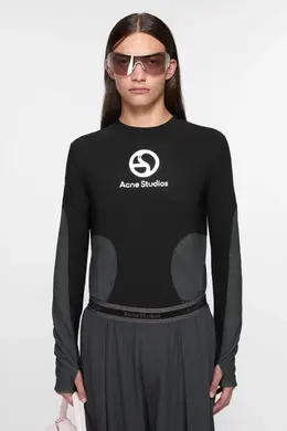 Acne Studios: Футболка с длинным рукавом 