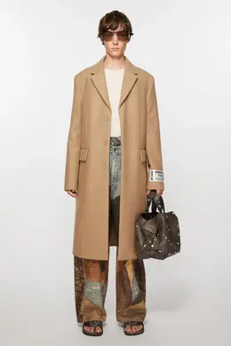 Acne Studios: Однобортное пальто 