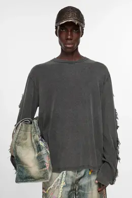 Acne Studios: Футболка с длинным рукавом 