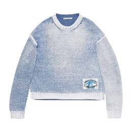 Acne Studios: Голубой свитер 