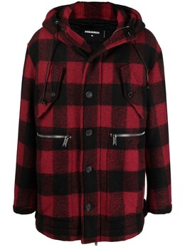 Dsquared2: Однобортное пальто 