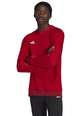 Adidas: Красная толстовка  Tiro