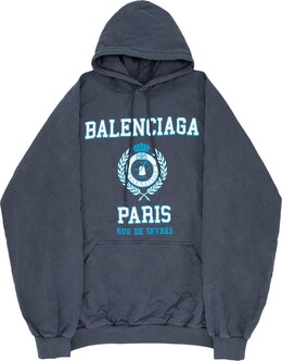 Balenciaga: Толстовка оверсайз 