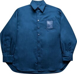 Raf Simons: Голубая рубашка  RS