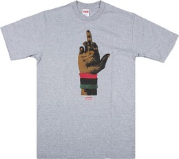 Supreme: Серая футболка  Dead Prez