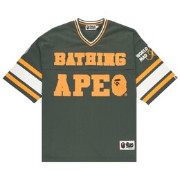 A BATHING APE: Зелёная майка 