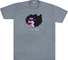 Supreme: Серая футболка  Gonz