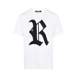 Raf Simons: Футболка с принтом 
