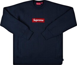 Supreme: Синяя толстовка  Box Logo