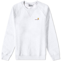 Carhartt WIP: Белая толстовка  American