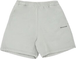 Balenciaga: Тёмные шорты 