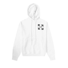 Off-White: Белая толстовка  Arrow
