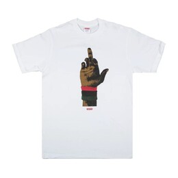 Supreme: Белая футболка  Dead Prez