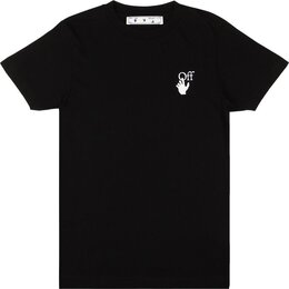 Off-White: Чёрная футболка  Spray Marker