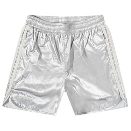 Adidas: Серебристые шорты  Wales Bonner