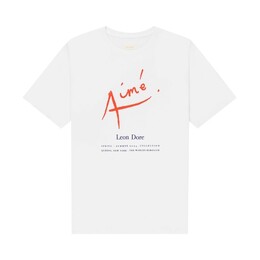 Aimé Leon Dore: Белая футболка 