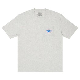 Palace: Серая футболка 