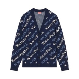 Kenzo: Синий кардиган 