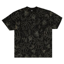Stussy: Футболка с цветочным принтом 