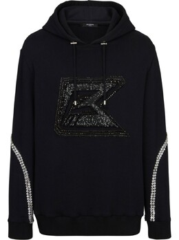 Balmain: Чёрная толстовка 