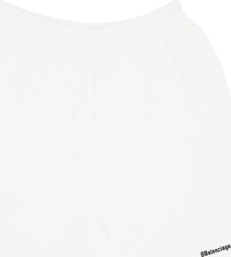 Balenciaga: Белые шорты 