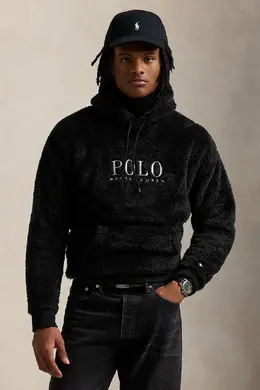 Polo Ralph Lauren: Чёрная толстовка 