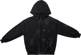 Balenciaga: Чёрная толстовка 