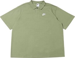 Nike: Зелёное поло  Sportswear Club