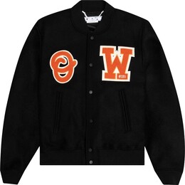 Off-White: Чёрная куртка  OW