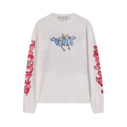Off-White: Свитшот с длинным рукавом 