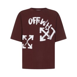 Off-White: Футболка с коротким рукавом 