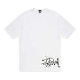 Stussy: Белая футболка 