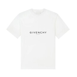 Givenchy: Белая футболка  Reverse