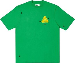 Palace: Зелёная футболка 