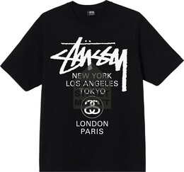 Stussy: Чёрная футболка 