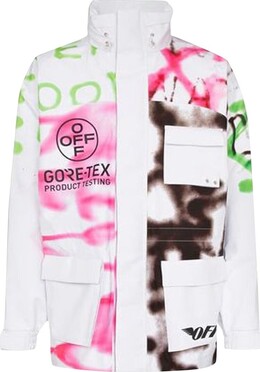 Off-White: Белая куртка 