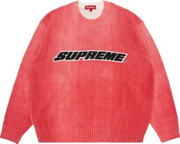 Supreme: Розовый свитер 