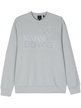 Armani Exchange: Серая толстовка 