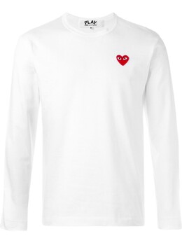 Comme Des Garçons Play: Футболка с длинным рукавом 