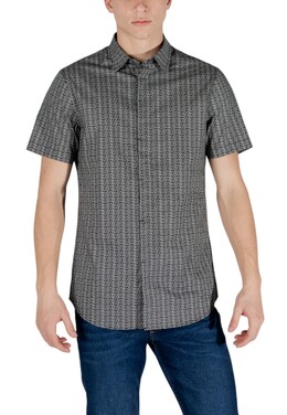 Armani Exchange: Рубашка с коротким рукавом 