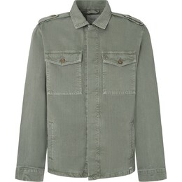 Pepe Jeans: Зелёная куртка 